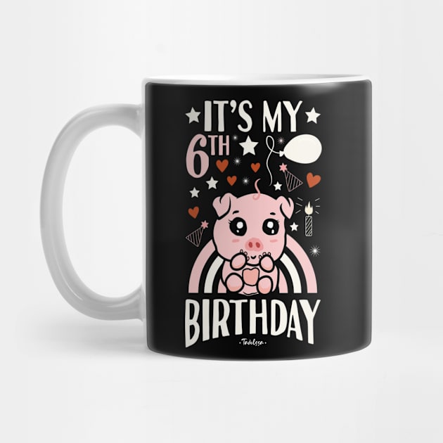 It's My 6th Birthday Pig by Tesszero